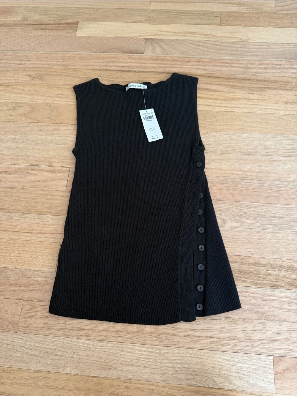 Abercrombie and fitch Ribbed Knit Top